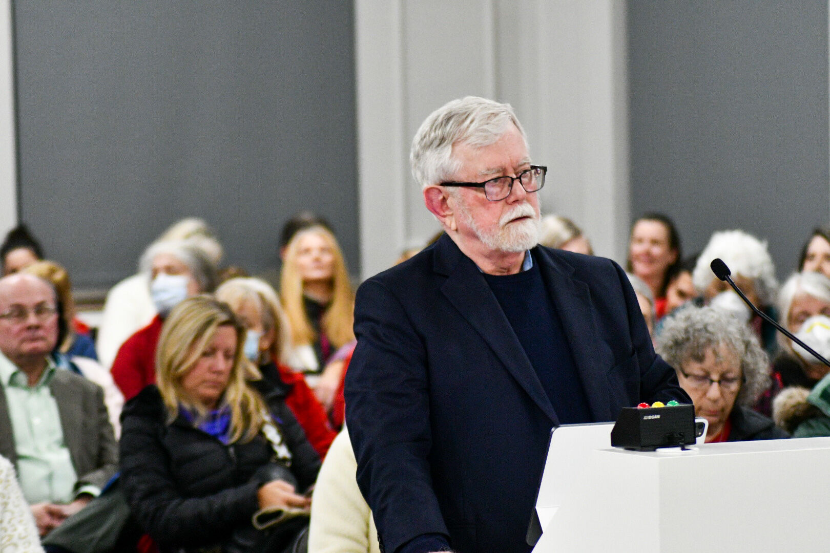 John Foote Town Council hearing Amazon data center application Jan. 10, 2023